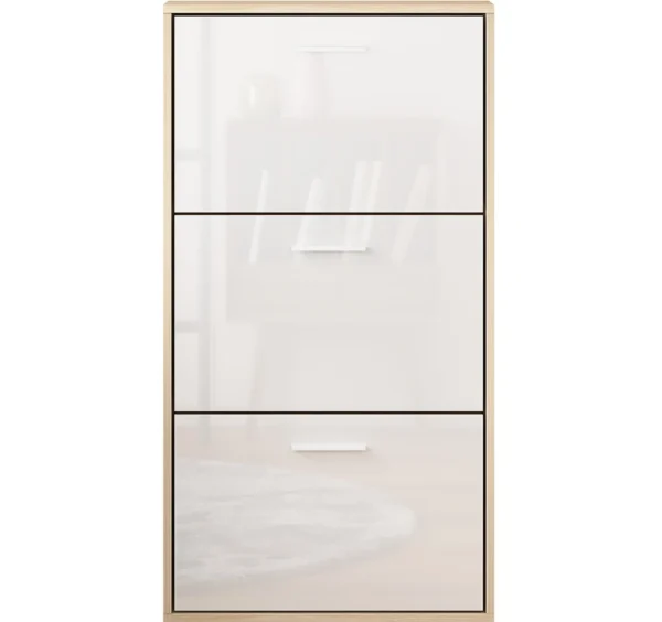 White Shoe Rack for Home Shoe Storage