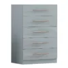 Full Grey Bedroom Chest of Drawers
